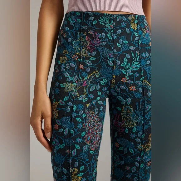 Maeve The Margot Multicolor Textured Fabric Pants Size XS Petite EUC‎ - Picture 3 of 12